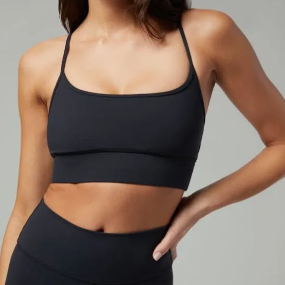 IVL Collective Bralette Jet Black Sport Bra US8